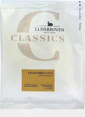 Produktbild von J. J. Darboven Classics BALANCE EXTRA Kannenportionen, 50x60g gemahlen im Filterbeutel