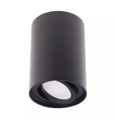 Obrázok produktu pre T-LED Čierne prisadené výklopné svietidlo guľaté GU10 105515