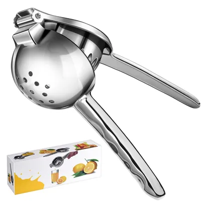 Immagine prodotto di Citruspers, acciaio inossidabile, spremiagrumi manuale, spremiagrumi robusto