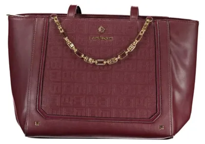 Produktbild von Stilvolle Damenhandtasche in Rot mit Reißverschluss & Innenfächern