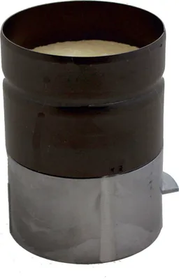 A close-up studio shot of a combustion chamber part.