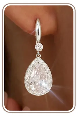 Produktbild von Clip-Ohrclips Silber 14K vergoldet, Damen, ohne Durchbohren, Ohrschmuck