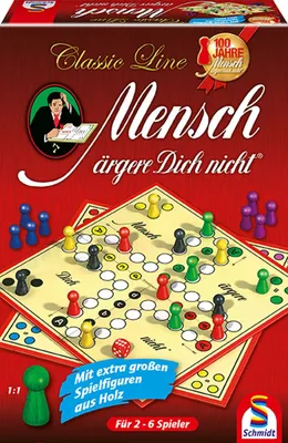 A board game box with the game board and pieces displayed.