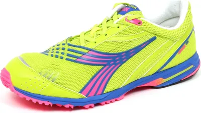 Produktbild von E5266 sneaker uomo fluo green DIADORA MYTHOS RACER AX scarpe shoe man