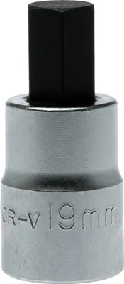 Image de Tengtools 231380106 Douille Hexagonale 19 Mm M341519-C