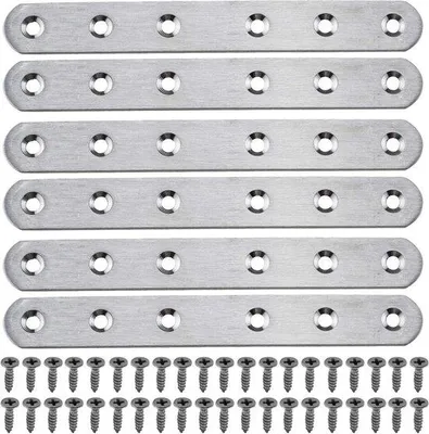 Obrázek produktu pro Pravá opěrná deska 160 × 20 × 3 mm z nerezové oceli pro pračku
