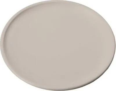 Produktbild von INNA-GLAS Kerzenteller Emmeline aus Metall, Schlamm, Ø10cm - Kerzenuntersetzer rund