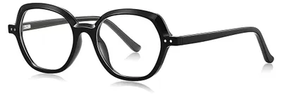Obrázek produktu pro Techsuit - Anti-Blue Light Glasses Reflex PC LS051 brýle proti modrému světlu dámské oversized - černé