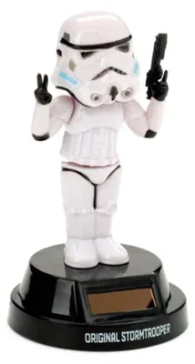 Imagen del producto de Solar Pal - Stormtrooper original - Símbolo de paz - Decoración con energía solar