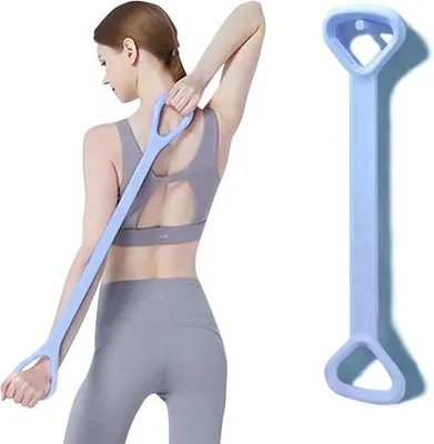 Image de Bandes élastiques pour les bras, les épaules, le dos, les jambes et le haut du corps, pour les exercices de yoga et de Pilates à la maison