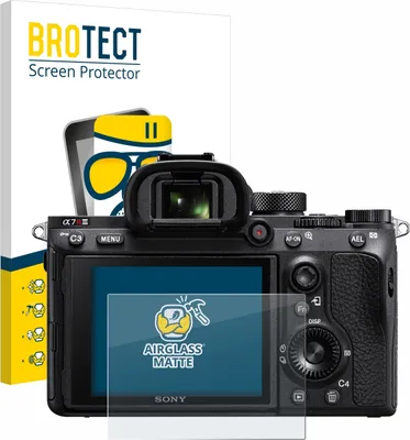 Produktbild von BROTECT Entspiegelungs Schutzglas für Sony Alpha 7R III Schutzfolie Panzer Folie Glas Display Schutz matt
