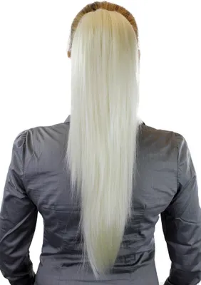 Produktbild von WIG ME UP Haarteil, glatt, Weißblond WK06-613