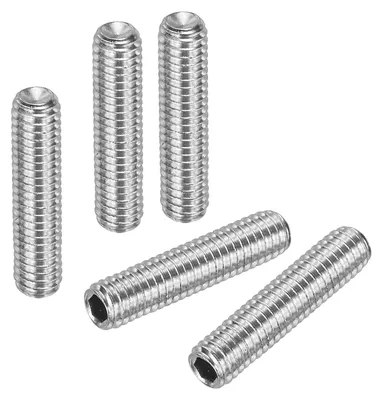 Produktbild von Madenschrauben-Set, 50 Stück, M4 x 18 mm, Edelstahl
