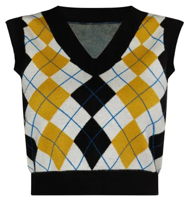 Immagine prodotto di Gilet da donna VANJA - nero, bianco e multicolore, taglia M