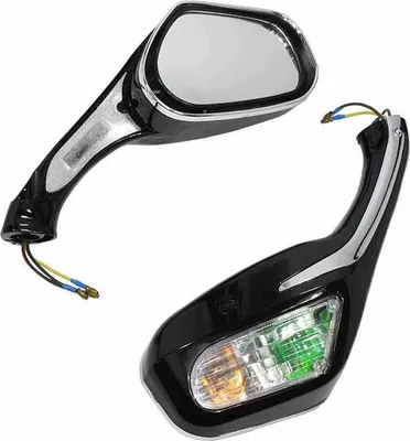 Immagine prodotto di Spieghello M10 Qy 222 Nero Con Indicatore Di Direzione Completo.