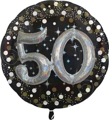 Produktbild von Amscan 3215301, Spielzeugballon, Folie, Gold, 91 cm, 5 Stück(e)