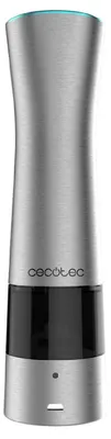 Produktbild von Cecotec 04280, Salz- & Pfeffermühle, Edelstahl, Acryl, Edelstahl, 55 mm, 51 mm, 215 mm