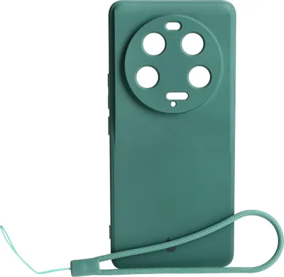 Produktbild von Bizon Case Silicone Sq für Xiaomi 13 Ultra, dunkelgrün