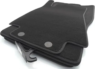 Produktbild von Fußmatten für Ihren Mercedes W169 A-Klasse - Qualität Velours schwarz neu!