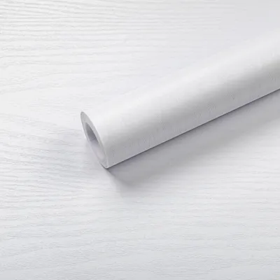 Productafbeelding van Plakpapier voor meubels, wit, plakfolie in houtlook