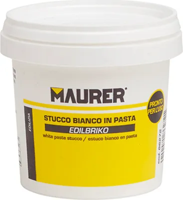 Image de Mastic plastique blanc Edil Maurer (boîte de 0,5 kilo)