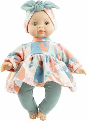 Produktbild von Paola Reina Babypuppe Andy Primavera Esther 27cm grüne Vinylpuppe