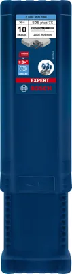 Produktbild von Bosch Professional 30x Expert SDS plus-7X Hammerbohrer (für Stahlbeton, Ø 10,00x