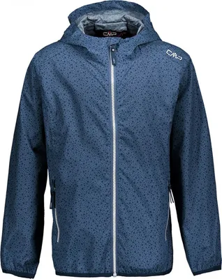 Produktbild von Cmp Kid G Rain Fix Hood Jacket M926 Blue 176