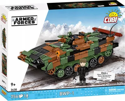 Produktbild von BWP-1 Schützenpanzer 2-in-1 Modellbausatz, 756 Teile, 1:35
