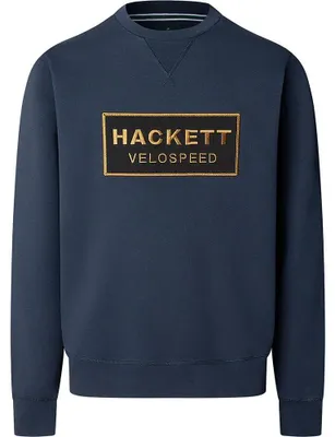 Immagine prodotto di Felpa Hackett Heritage Rally blu taglia L da uomo