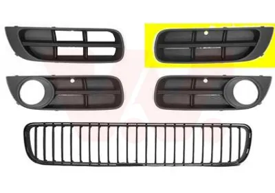 Produktbild von VAN WEZEL Lüftungsgitter Grill Stoßfänger für SKODA Fabia II Schrägheck (542)
