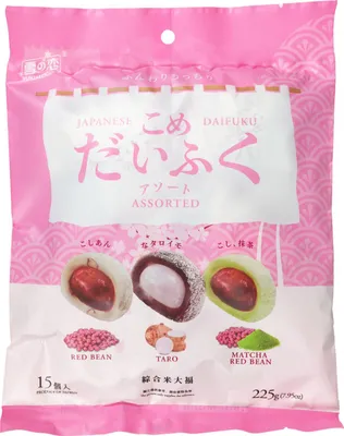 Produktbild von Yuki & Love Mochis gefüllt 3 Sorten 225g