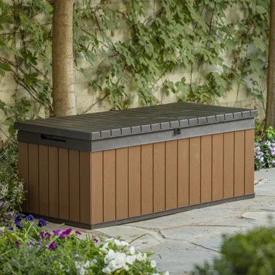 Produktbild von Keter Gartentruhe Darwin 380 L Braun Ecom