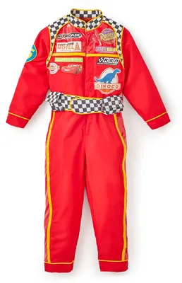 Produktbild von Disney Store Official - Cars - Lightning McQueen - Kostüm für Kinder - Rennkostüm mit Licht- und Soundeffekten – Größe 110-116
