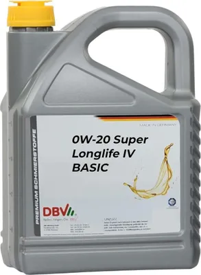 Produktbild von DBV 0W-20 Super LF-IV BASIC 2 x 5-Liter-Kanister