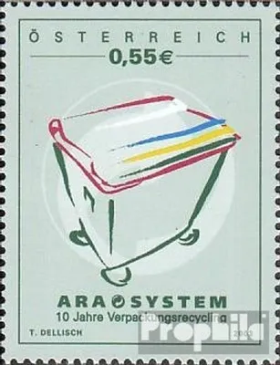 Produktbild von Briefmarken Österreich 2003 Mi 2407 (kompl.Ausg.) postfrisch Verpackungsrecycling