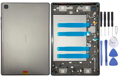 Image de Couvercle de batterie Samsung pour Galaxy Tab A7 T505 LTE GH81-19739A, gris
