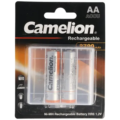 Image de Camelion accu Mignon 2700mAh 2 pièces, NiMH, 1,2V, AA