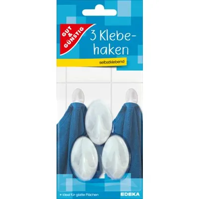Produktbild von G&G Klebehaken 3ST