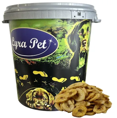 Produktbild von 5 kg Lyra Pet® Bananen getrocknet in 30 L Tonne