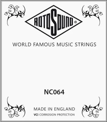 Produktbild von Rotosound NC064 Einzelsaite für Gitarre