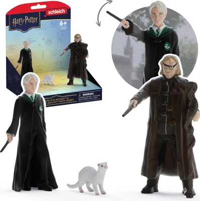 Obrázek produktu pro SLH14907 Schleich Harry Potter Mad-Eye Moody a Draco Malfoy s fretkou, figurka pro děti 6+