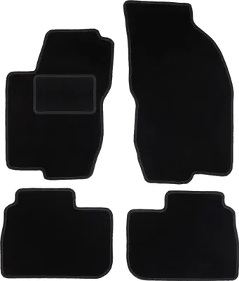 Produktbild von Schwarze Veloursmatten für: Alfa Romeo 156 Limousine, Kombi, Kombi (2000-2006)