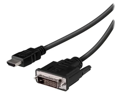 Immagine prodotto di VIVanco™Cavo HDMI/Dvi-D 3M In Metallo Con Connettori Placcati Oro Alta Velocità