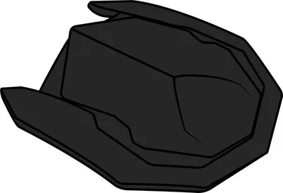 Produktbild von Top Lufteinlassschieber Mattschwarz Airoh Helios Helm