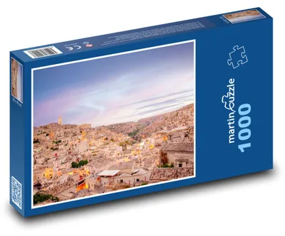 Zdjęcie produktu dla Puzzle 1000 Włochy - Matera - martinpuzzle