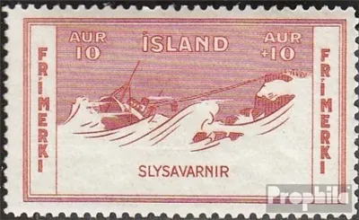 Produktbild von Briefmarken Island 1933 Mi 168 postfrisch Wohltätigkeitsvereinigungen
