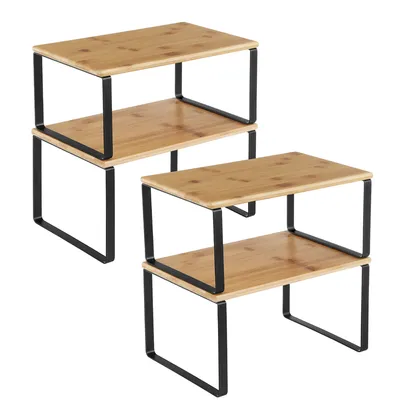 Produktbild von SONGMICS Gewürzregal, 4er Set, Küchen-Organizer, erweiterbar