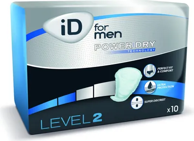 Immagine prodotto di iD For Men TBS Livello 2, 16x10 assorbenti per incontinenti