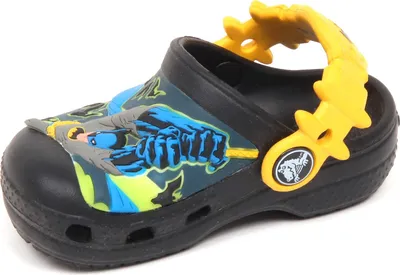 Zdjęcie produktu dla E7050 sandał bimbo CROCS czarny gumowy sandał dziecięcy